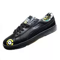 nouvelle basses puma suede heart et minions suede noir